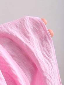 SHEIN Sweetro Đầm mini không tay dáng chữ A hai lớp bèo nhún, phong cách cổ điển lãng mạn, thanh lịch, tinh nghịch, dễ thương, ngọt ngào, thích hợp cho lễ hội âm nhạc, kỳ nghỉ, hẹn hò, đi làm, mùa xuân, hè, thu và đông. - Bụi hồng - Xem 7