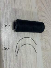 专业假发缝纫套装，便携式DIY缝纫线和发片。 - 彩色 - 查看 12