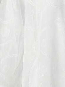 Kimono Blanco Ligero con Diseño Texturizado - Ivory - Ver 6