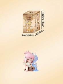 POKOJA LAND 盲盒(非毛绒填充),适合作为节日礼物送给朋友,人生第一次体验可爱盲盒人偶(9个常规款+1个隐藏款) - ABS材质收藏级场景主题人物人偶(13厘米/5.11英寸),趣味换装/活动玩偶,送给亲朋好友的贴心礼物,桌面/展示装饰的理想之选,也是可爱人偶爱好者的不二之选。 - 潮玩盲盒 - 查看 5