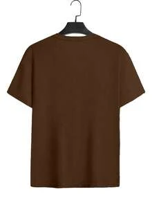 EMERY ROSE Western Wind Leopard Pattern Snake Pattern MAMA Printed Casual Plus Size T-Shirt - Coffee Brown - View 2