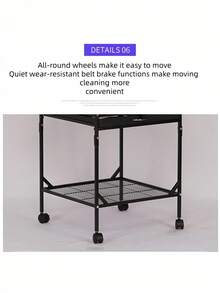 68-Inch Forged Iron Large Bird Cage With Game Top Cover, Parrot Flight Cage, Featuring A Roller Bracket And Base Plate. Suitable For Parrots, Lovebirds, Cocktail Parrots, Long-Tailed Parrots, Collared Parrots, Etc. Black Color. - Black - View 4