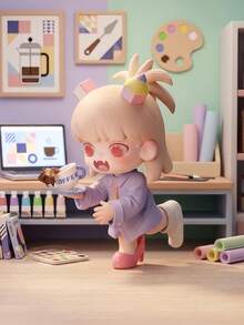 POKOJA LAND 盲盒(非毛绒填充),适合作为节日礼物送给朋友,人生第一次体验可爱盲盒人偶(9个常规款+1个隐藏款) - ABS材质收藏级场景主题人物人偶(13厘米/5.11英寸),趣味换装/活动玩偶,送给亲朋好友的贴心礼物,桌面/展示装饰的理想之选,也是可爱人偶爱好者的不二之选。 - 潮玩盲盒 - 查看 9