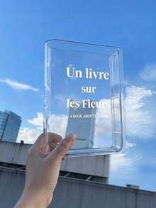 Book Vase Art And Culture Flavor Transparent Vase Book Flower Stand Decoration Transparent Flower Vase - Multicolor - View 7