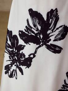 MOTF PREMIUM WOMEN'S SUMMER FLORAL PRINT SLEEVELESS DRESS - White - View 4