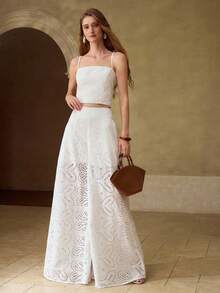 MOTF PREMIUM 纯色时尚拉链露脐吊带背心 - 白色 - 查看 5