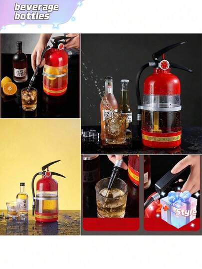 Fun Fire Extinguishers Party Drink Bucket Summer Essentials Wine Bucket Chilled Drinks Chilled Drinks Family Dinner Festival Queue Bachelorette Party Mother's Day Christmas Thanksgiving Day Camping BBQ Picnic Fitness Essentials Wine Bottle Wine Tank Wine Bucket Ice Bucket Water Bucket Gift For Friends Holiday Essentials Perfect Gift Storable Water Storage Bucket A Good Summer Companion