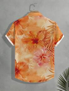 VIVINTIMO 印花全幅男士度假风衬衫 - 彩色 - 查看 2