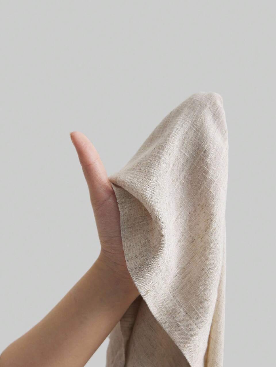 Beige Women's Wide Leg Pants,Summer Modest Vacation Casual Loose Pleated Waist Trousers With Pockets,Elegant Linen Blend Relaxed Fit Office Trousers