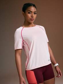 Powerista Women Sports Tees & Tanks - Pink - View 1