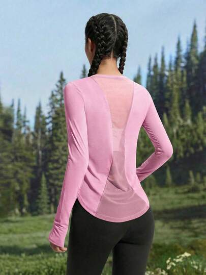 In My Nature XH025 Slim Fit Sports Yoga Running Outdoor T-Shirt