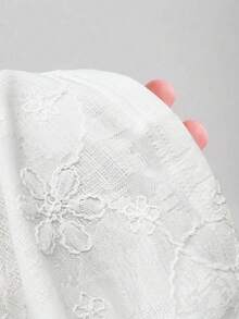Sweetra Áo hai dây hở lưng cổ yếm màu hồng lãng mạn bằng vải chiffon dành cho nữ, mềm mại và thoáng mát, thích hợp cho mùa hè đi biển. - trắng - Xem 6
