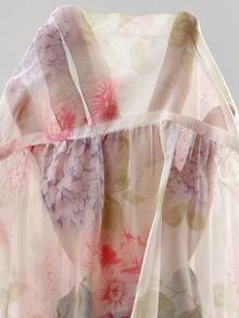 GlowEve CURVE 大码女式印花弹力腰半身裙 - 彩色 - 查看 8