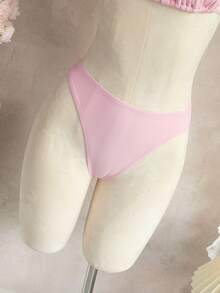 Sirith Bộ bikini 3 mảnh màu hồng pastel thanh lịch, gợi cảm mới về của Bonvoyette dành cho nữ, gồm áo khoác ngoài mềm mại, áo tam giác buộc dây cổ với dây đeo mỏng có thể điều chỉnh, quần cạp cao, và váy ngắn tay dài bằng vải dệt kim mờ co giãn, phong cách Y2K lãng mạn, hoàn hảo cho kỳ nghỉ hè ở bãi biển, tiệc bể bơi và nghỉ dưỡng, lễ hội âm nhạc, đám cưới và các dịp lễ khác. - Hồng - Xem 13