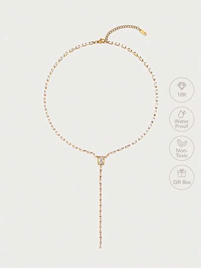 Glisma Women's Fashion Necklace,Premium/Old Money/Classy,Sexy/Vintage,For Mom/Women/Girl/Mother,Summer/Beach/Prom/Party,18K Gold-Plated
