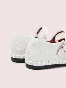 CUCCOO DOLLMOD Zapatos planos para mujer - Flor blanca - Ver 8