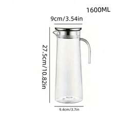 1 Bình đun nước ép bằng acrylic, bình nước lạnh, bình trà chống mài mòn cao, bình nước lạnh, bình đựng đồ uống thương mại - Trong sáng - Xem 17