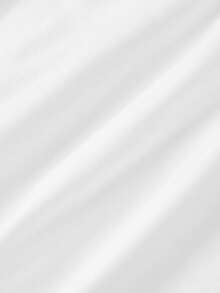 SHEIN MOD Blusa feminina de tricô com ombros assimétricos, cintura e mangas franzidas, estilo casual e minimalista para o verão. - Branco - Ver 3