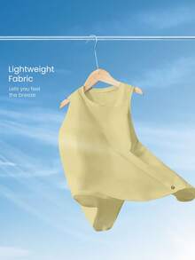 GLOWMODE Áo tank top lưới thoáng khí dành cho tập luyện thể thao, chạy bộ cường độ trung bình, nhanh khô, thấm hút mồ hôi, tạo cảm giác mát mẻ. - màu xanh lá - Xem 4