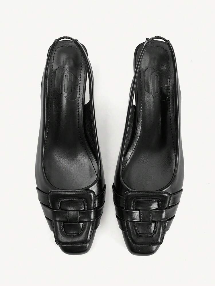 CUCCOO CHICEST Women's Halter Kitten High Heels Low Dress Shoes Splay Heels High Heels Pointed Closed Toes Comfortable Party Office Sandals Summer Shoes Wedding Shoes Bride Shoes