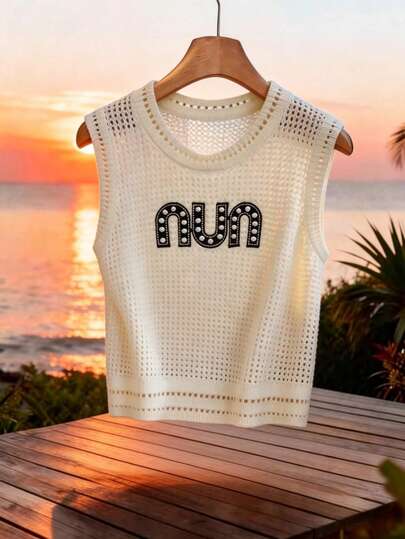 GlowEve New Arrival European And American Fashion Mixed Color Elegant Cardigan Knit Sweater