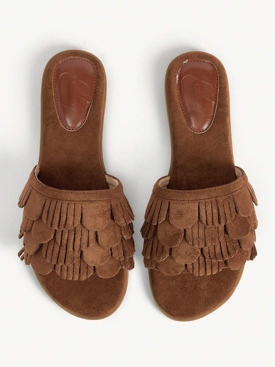 CUCCOO CHICEST Kiểu dáng đơn giản và đa năng, thoải mái, thời trang, rộng rãi, phù hợp cho công sở, du lịch, đi biển. - màu nâu - Xem 1