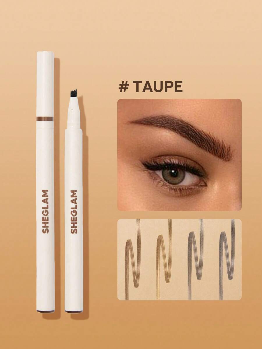SHEGLAM Feather Better 液體眉筆-灰褐色持久眉筆防暈染防水自然濃密眉毛眉妝眉筆 品牌 美容 化妝 化妝品 適合女性與女孩 完美搭配夏季春季 Y2K 時尚 流行 生日 母親節禮物 假期 派對準備就緒 最佳顏色 - Taupe - 查看 1