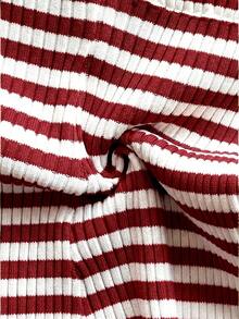 Soleia Women's Casual Summer Set, Striped Sleeveless Knit Top+Shorts Two Pieces Short Ribbed In Fall/Winter - Multicolor - View 8