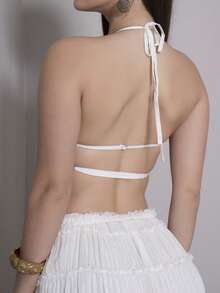 Duda Rubert Trang phục hai mảnh dành cho phụ nữ mặc hàng ngày - Màu be - Xem 6