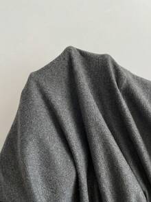 Attitoon Women's Summer Casual Metal Eyelet Decor Side Drawstring Bandeau Top - Dark Grey - View 6