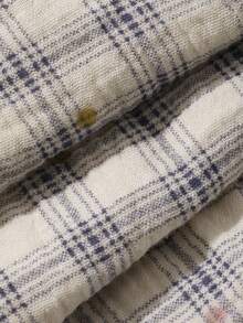 DAZY Toddler Boys' Plaid Lace-Up Straight Casual Pajamas - Multicolor - View 8