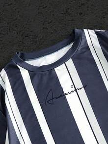 HIMLAND Men's Casual Street Sports Graphic T-Shirt - Multicolor - View 6