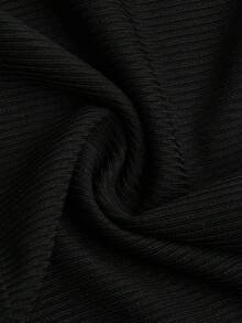 Sweetra Áo tắm nữ kiểu dáng thể thao giản dị, gợi cảm, tối giản, dây mảnh, buộc dây. - Xám - Xem 24