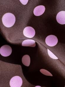 Swim Mod Spring/Summer Digital Print Underwire Push-Up Cami Top And Side Tie Swim Bottoms Women Cute Bikini Set Polka Dot Bikini Bikini Sets - Multicolor - View 7