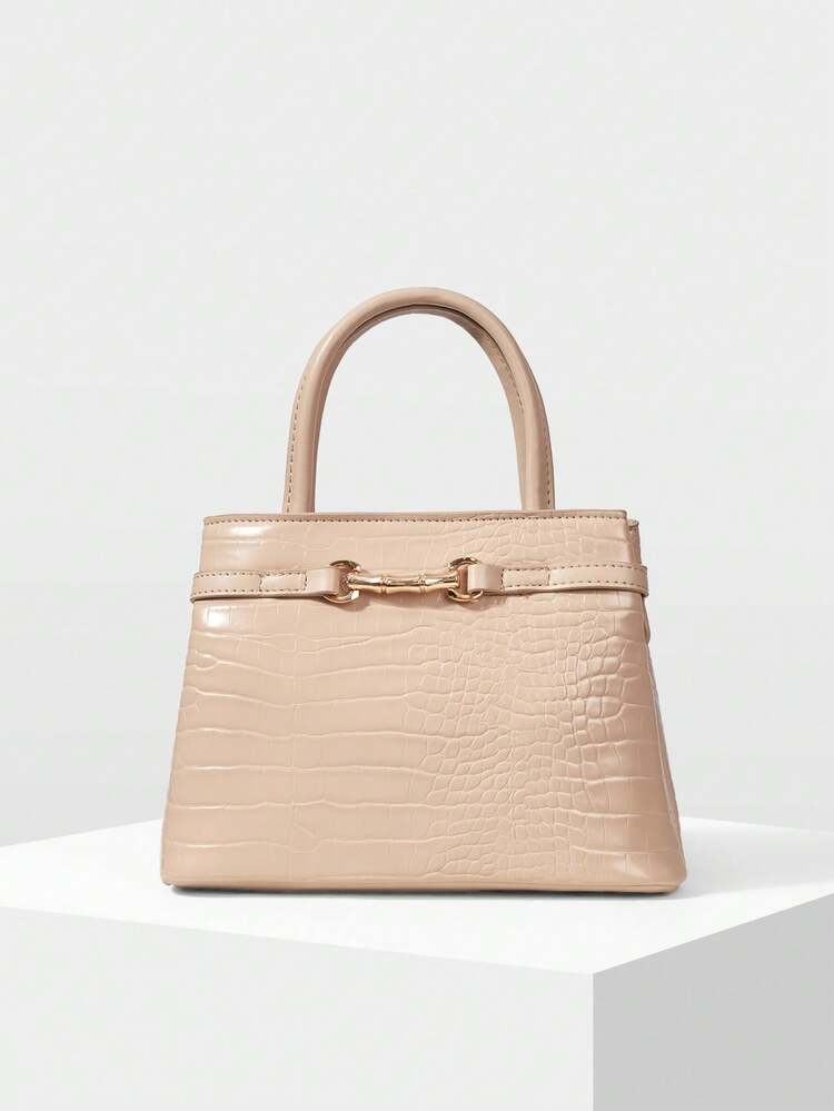 FASHION ALLIGATOR PATTERN HANDBAG