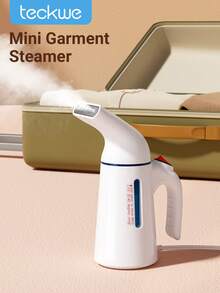 Teckwe Steamer For Clothes,Steamer,Handheld Clothing Steamer For Garment 30 Minutes,Fabric Wrinkle Remover Steam Iron For Home,Office And Travel - White - View 1