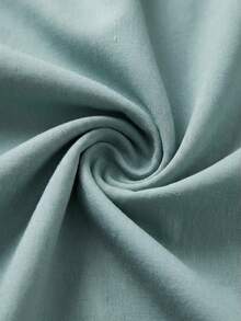 Aveloria Modichic Fashionable Short Utility Shirt With Symmetrical Chest Pockets, Cinched Waist Design, Overall Neat And Practical - Blue - View 7