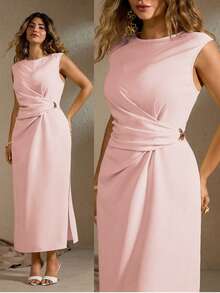 Roveilla فستان ماكسي مناسب للمقاسات الكبيرة للنساء...