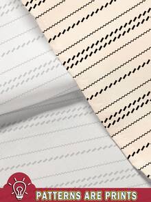 Manfinity RSRT 男士条纹短袖单排扣衬衫和短裤套装 - 彩色 - 查看 4