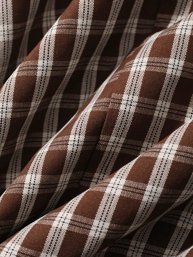 Solid Color Collared Fitted Short Sleeve White Blouse For Women