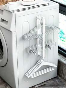 1 cái giá treo quần áo tự dính, giá đỡ móc treo tự dính dùng cho máy giặt và máy sấy, giúp tiết kiệm không gian phòng giặt, đồ dùng thiết yếu cho sinh viên. - Nhiều màu - Xem 2