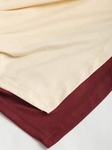 Sweetra Áo thun bất đối xứng trang trí kim loại thanh lịch, thích hợp cho mùa hè. - Nhiều màu - Xem 6