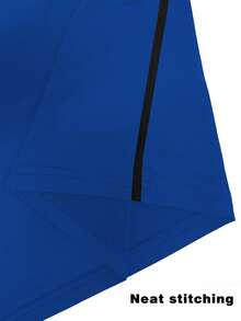 Manfinity Sport Corelite Men's Slim Fit Crew Neck Short Sleeve Athletic T-Shirt - Royal Blue - View 5