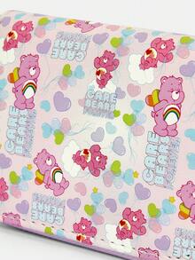 SHEIN X Care Bears 1 件装彩虹云熊短款钱包简约拉链女士零钱包 - 多色8 - 查看 4
