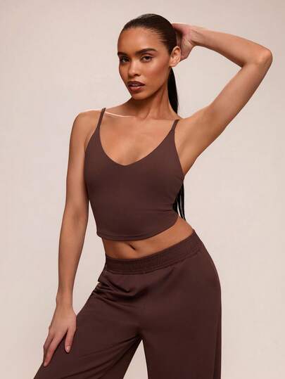 SHEIN BAE Women's Solid Color Casual Versatile Daily Wear & Sports T-Shirt