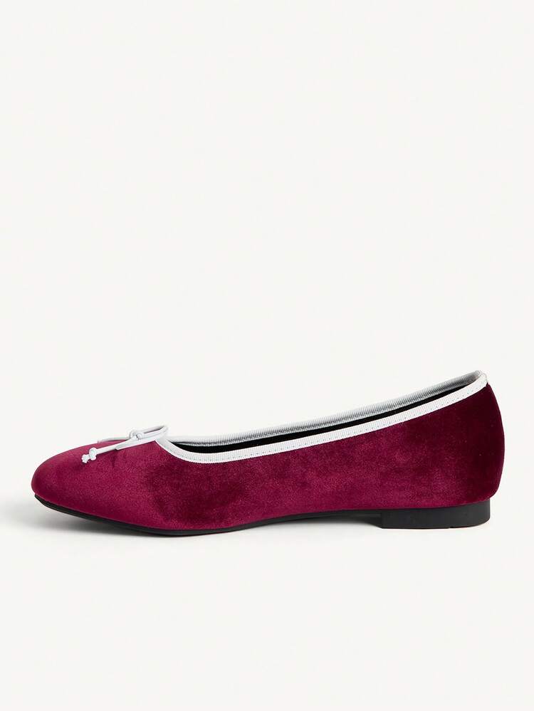 CUCCOO CHICEST Women Shoes Fashionable Women's Flat Shoes Comfortable Casual Versatile Holiday Dating Elegant Wear Bow Decoration Design, College Style Wear, Commuting Daily, Dating Out Of The Street, Sweet And Cool Style Women's Shoes Summer Shoes Wedding Shoes Bride Shoes