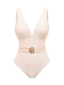 Swim Oasis Women's Thick Strap Sexy Beach Vacation Bikini Swimsuit, Summer - Green - View 4