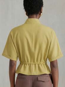 Women Blouses & Shirts - 黃色 - 查看 2