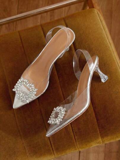 秋冬女士优雅时尚高跟靴，侧拉链袜套设计，完美搭配开衫/毛衣，优雅派对风。