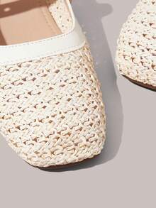 Styleloop Women's Flat Shoes, Bohemian, Beach Vacation, Western Wind, Summer Wear, Travel Essentials - New material A apricot - View 4
